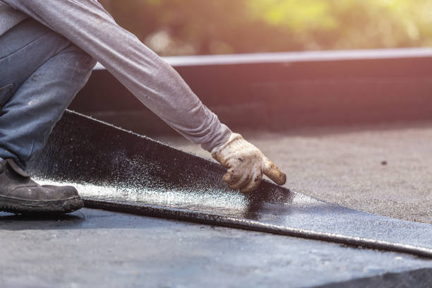 Professional Vapor Barrier Installation technician working in Liberty, IN